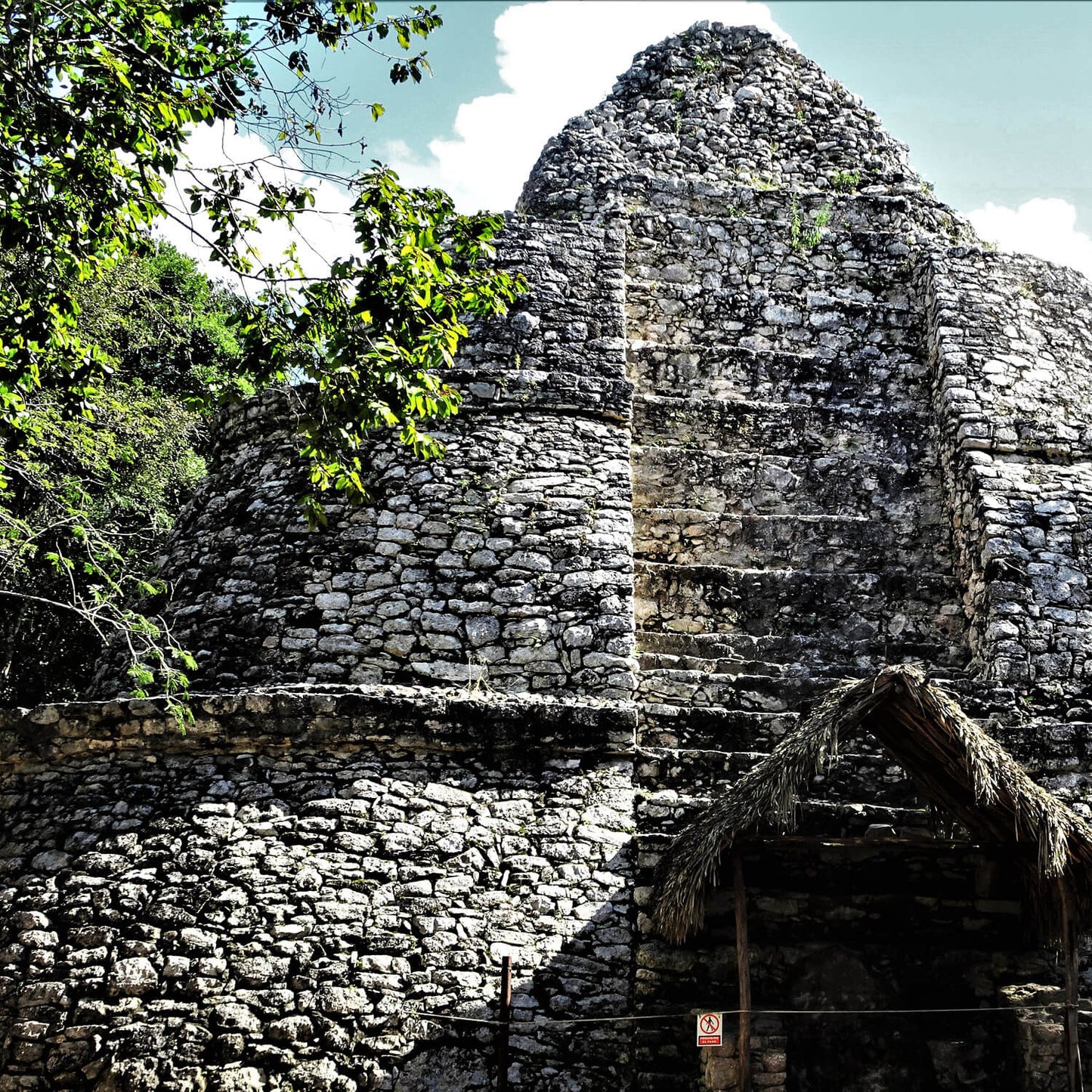 Tempel von Coba & Cenote